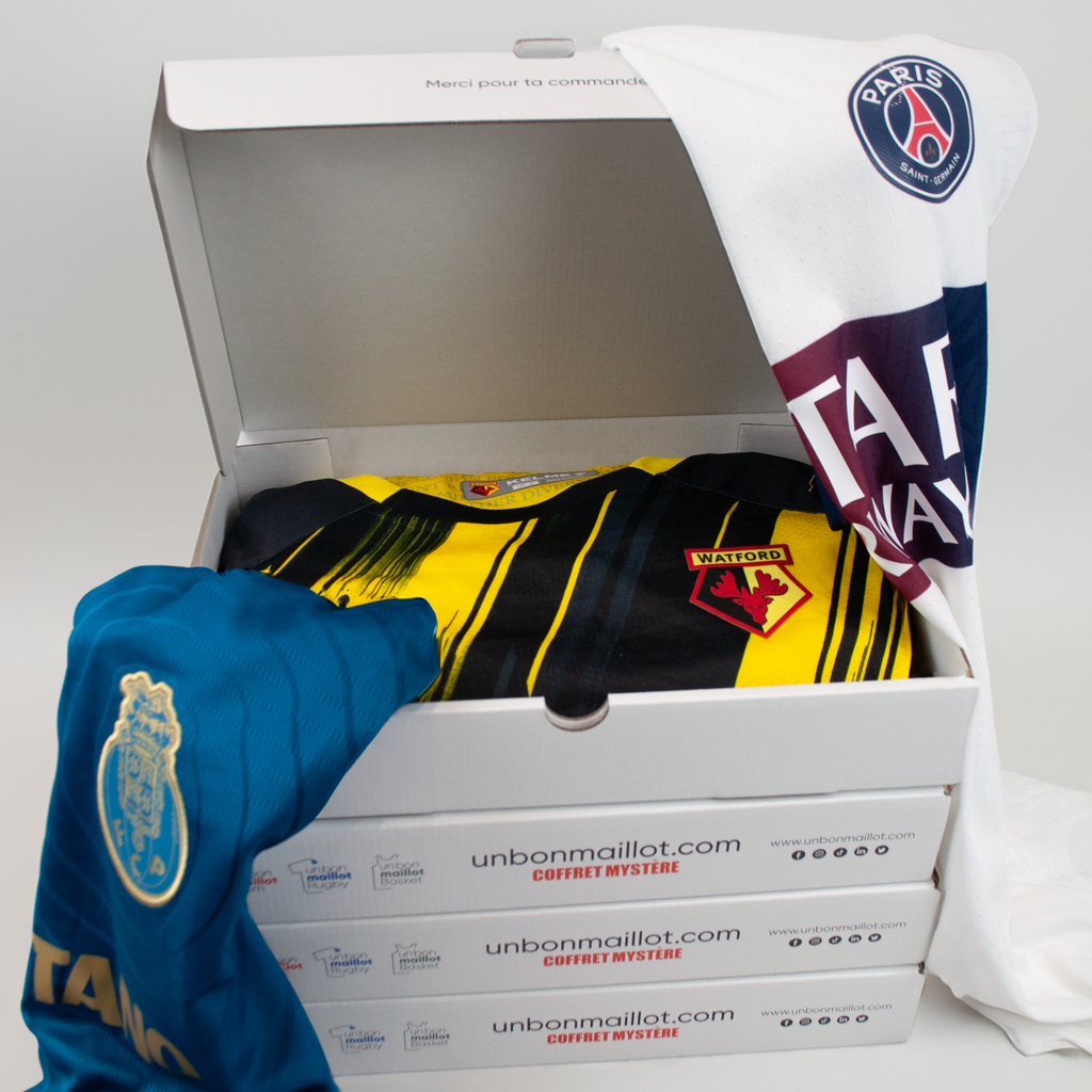 The mystery football jersey box 👕