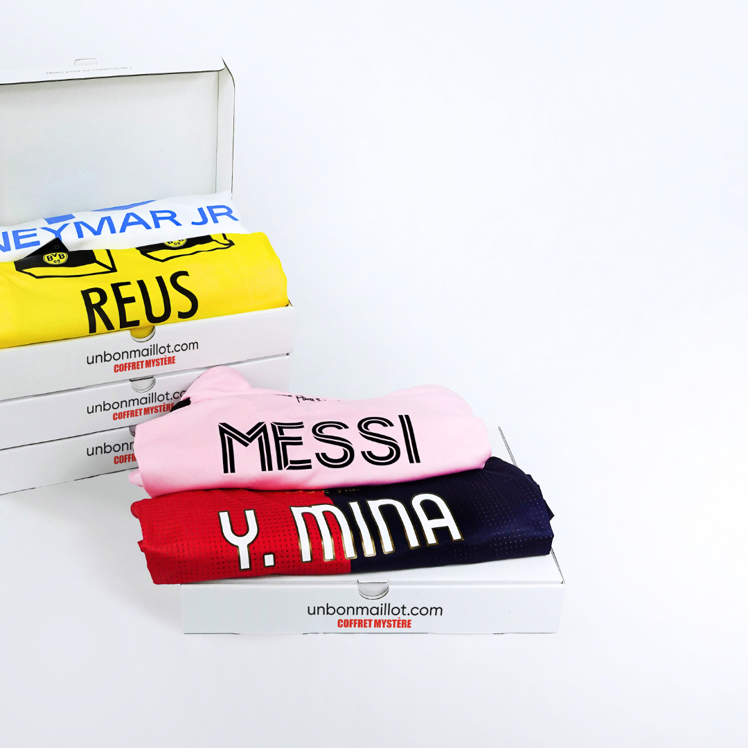 The personalized jersey box with Name + Number 9️⃣