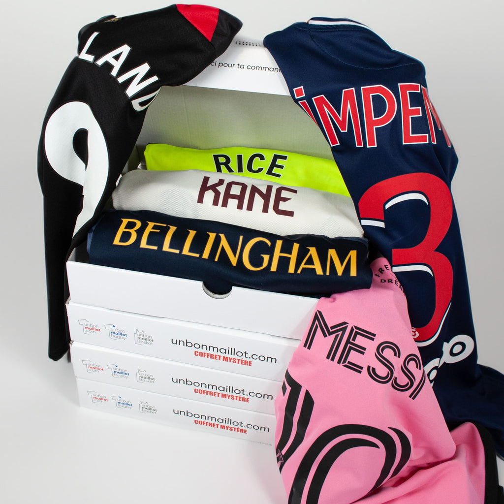 The personalized jersey box with Name + Number 9️⃣