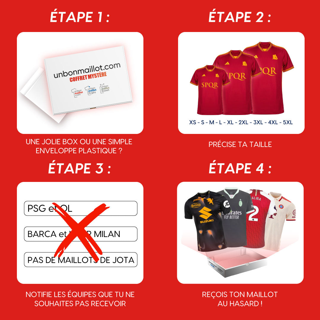 Kids Football Shirt - Mystery Box 👦