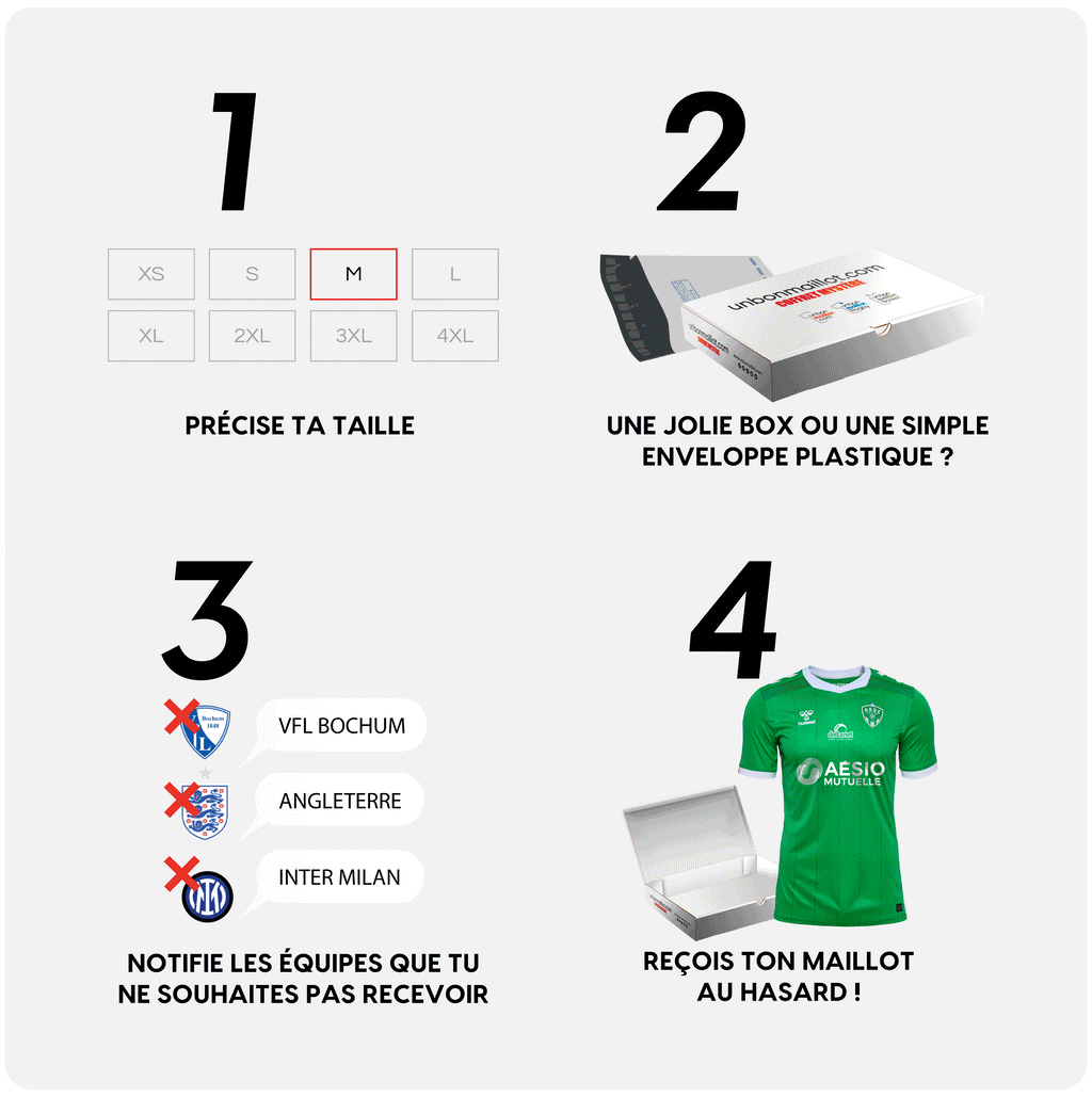 The mystery football jersey box - Women 👕