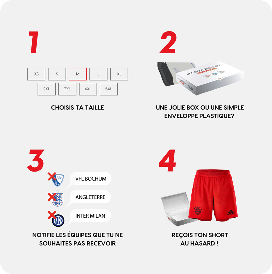 Football Shorts - Mystery Box 🩳