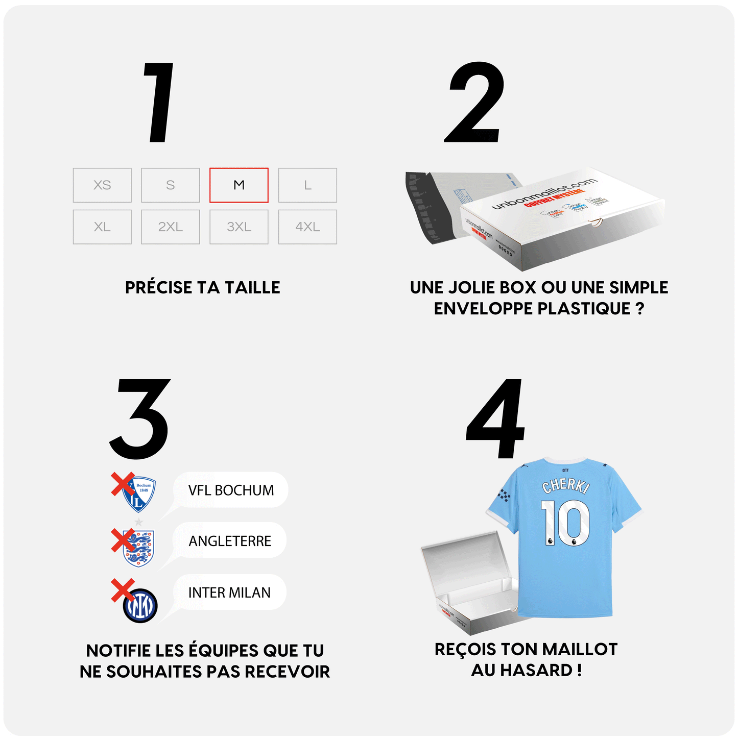 Football Shirt with Name & Number - Mystery Box 9️⃣